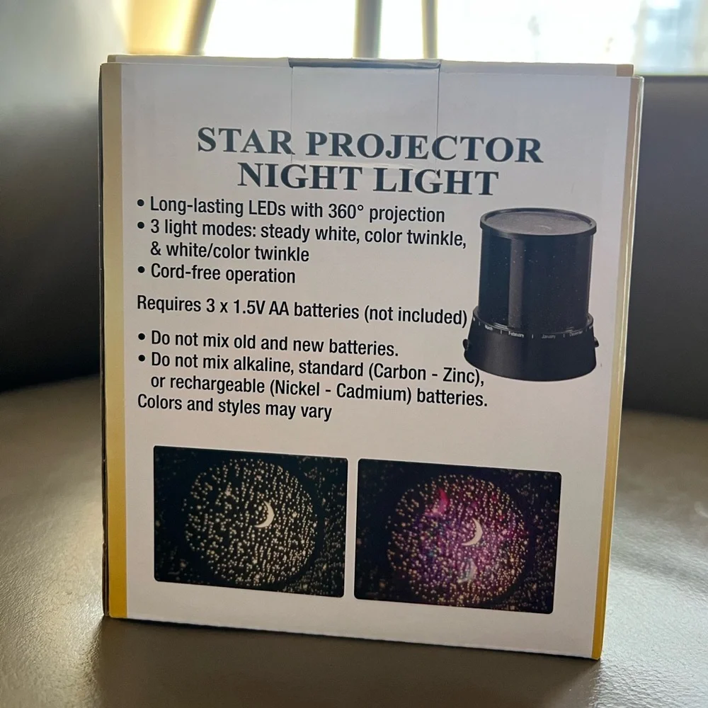 Star Projector Night Light